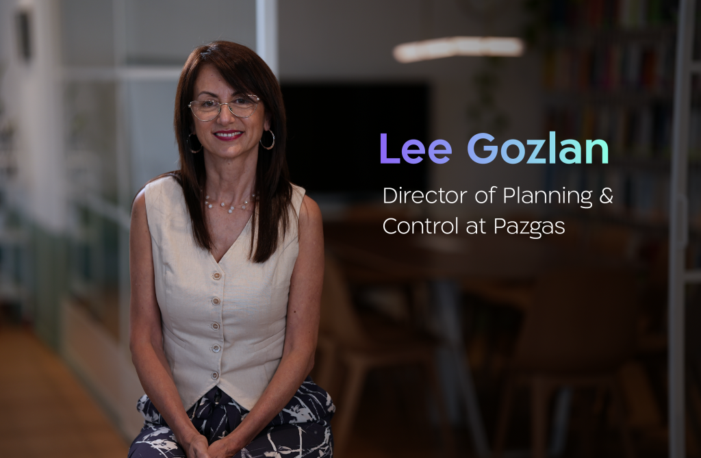 Lee Gozlan, Director of Planning& Control at Pazgaz